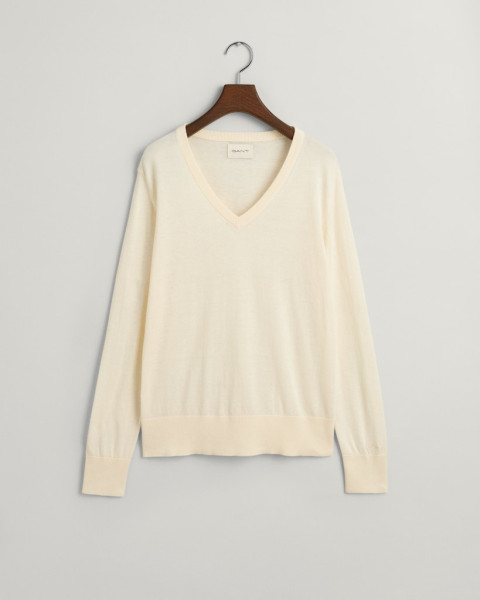 V-Neck Feinstrickpullover