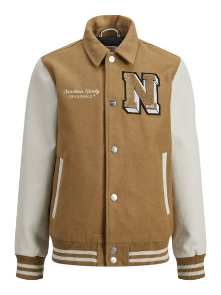 JORCARTER VARSITY WOOL BLEND BOMBER JNR