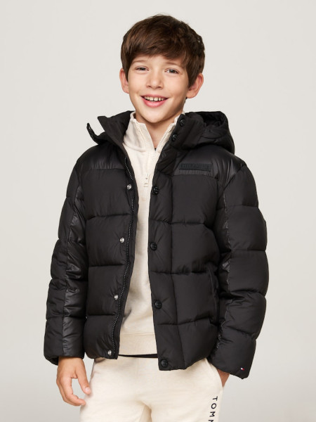 CONTRAST PADDED JACKET