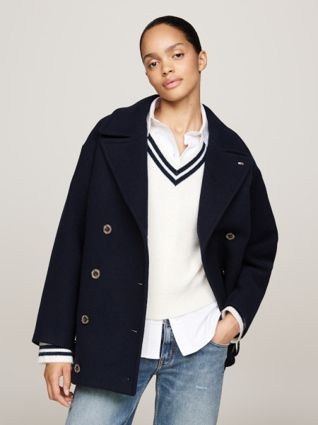 TJW WOOL PEACOAT